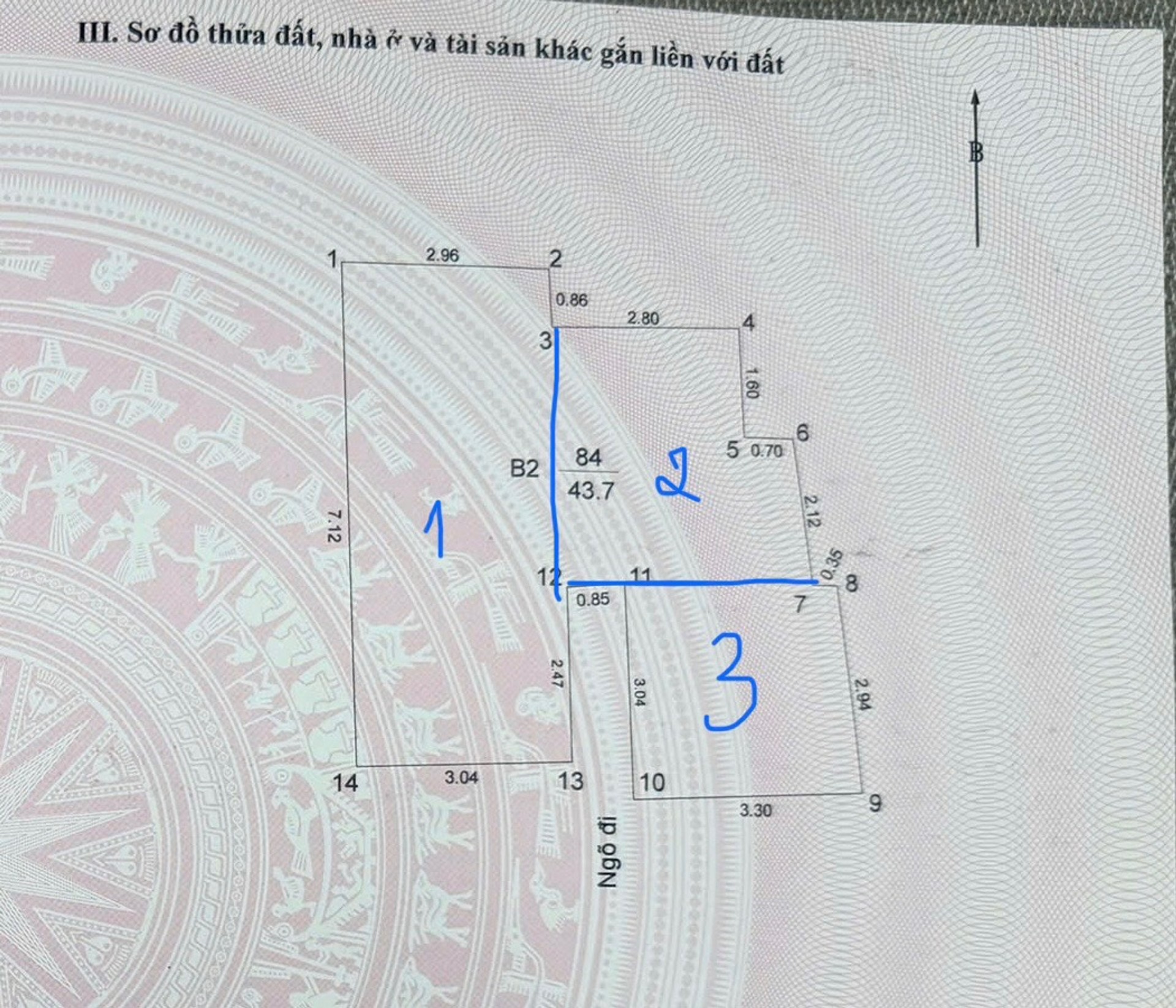 Bán nhà Thọ Lão - diện tích 44m2 4 tầng - Ngõ siêu nông - giá 10 tỷ