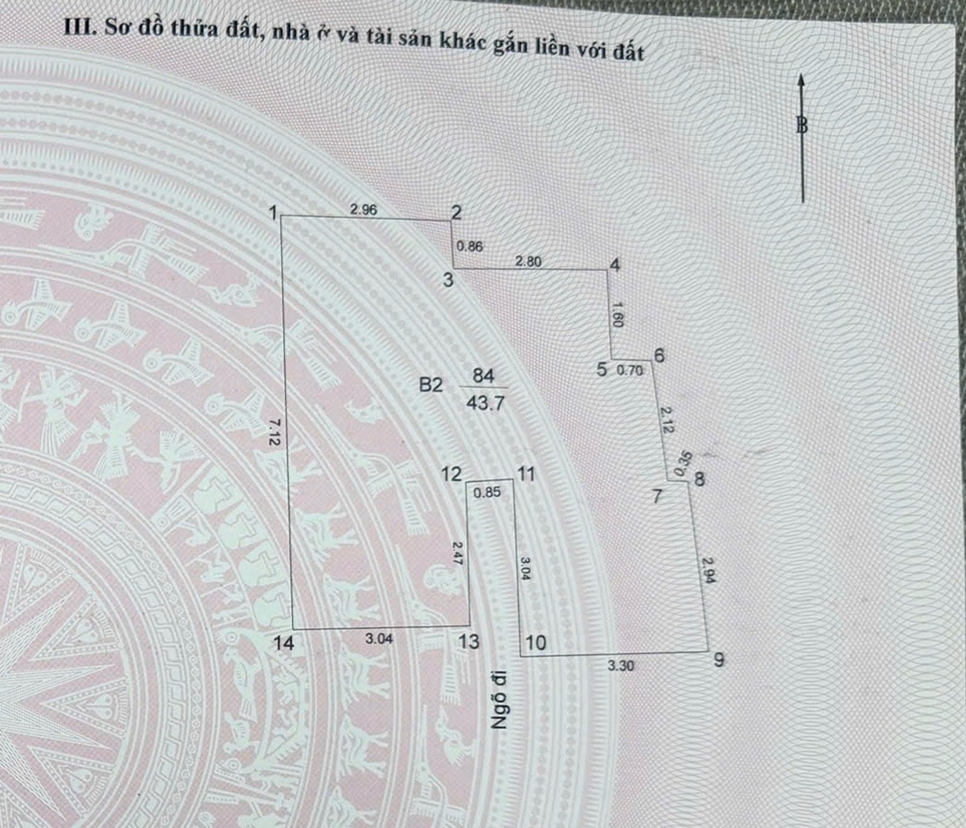 Bán nhà Thọ Lão - diện tích 44m2 4 tầng - Ngõ siêu nông - giá 10 tỷ