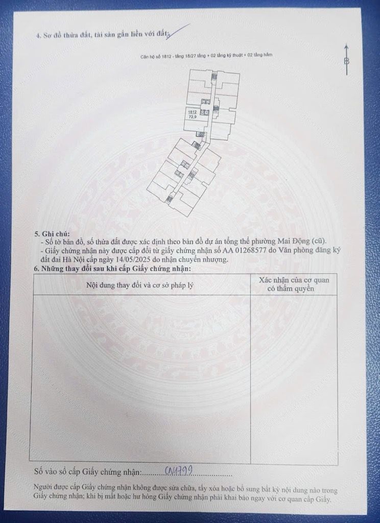 Bán nhà Toà N03B - diện tích 73m2 1 tầng - Sổ đỏ chính chủ - giá 6,7 tỷ