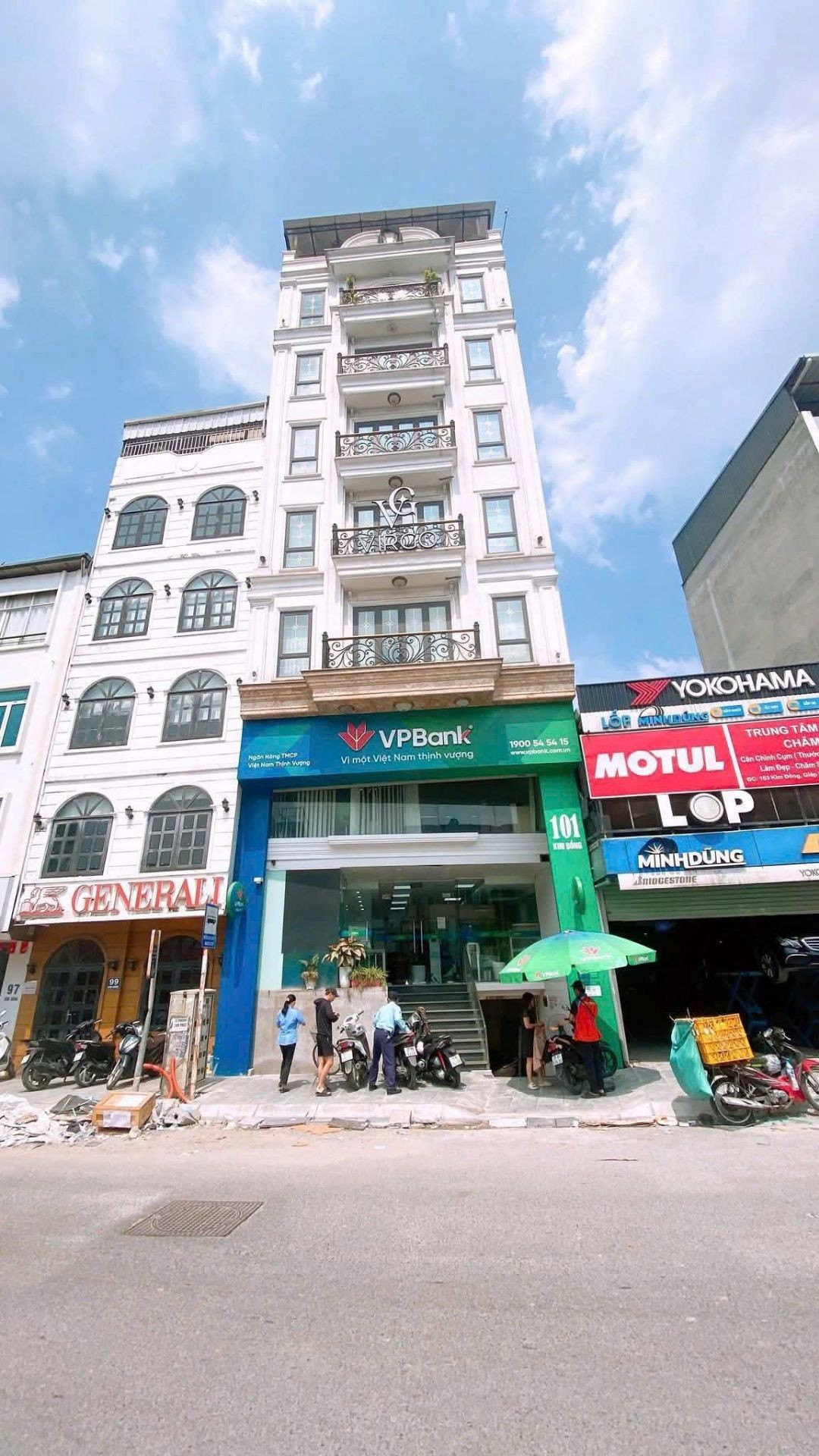 Bán nhà Kim Đồng - diện tích 130m2 10 tầng - Nhà 2 mặt thoáng - giá 99 tỷ