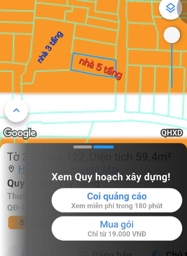 Bán nhà Giải Phóng - diện tích 173m2 3 tầng - Ngõ ô tô vào - giá 30,5 tỷ
