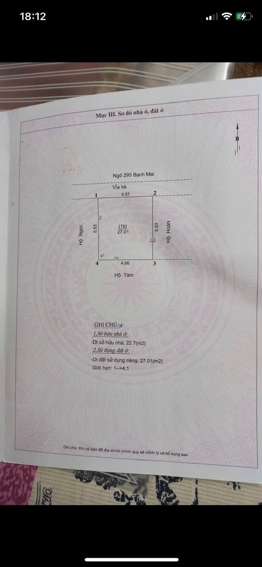 Bán nhà Bạch Mai - diện tích 27m2 5 tầng - Ô tô qua nhà - giá 15 tỷ