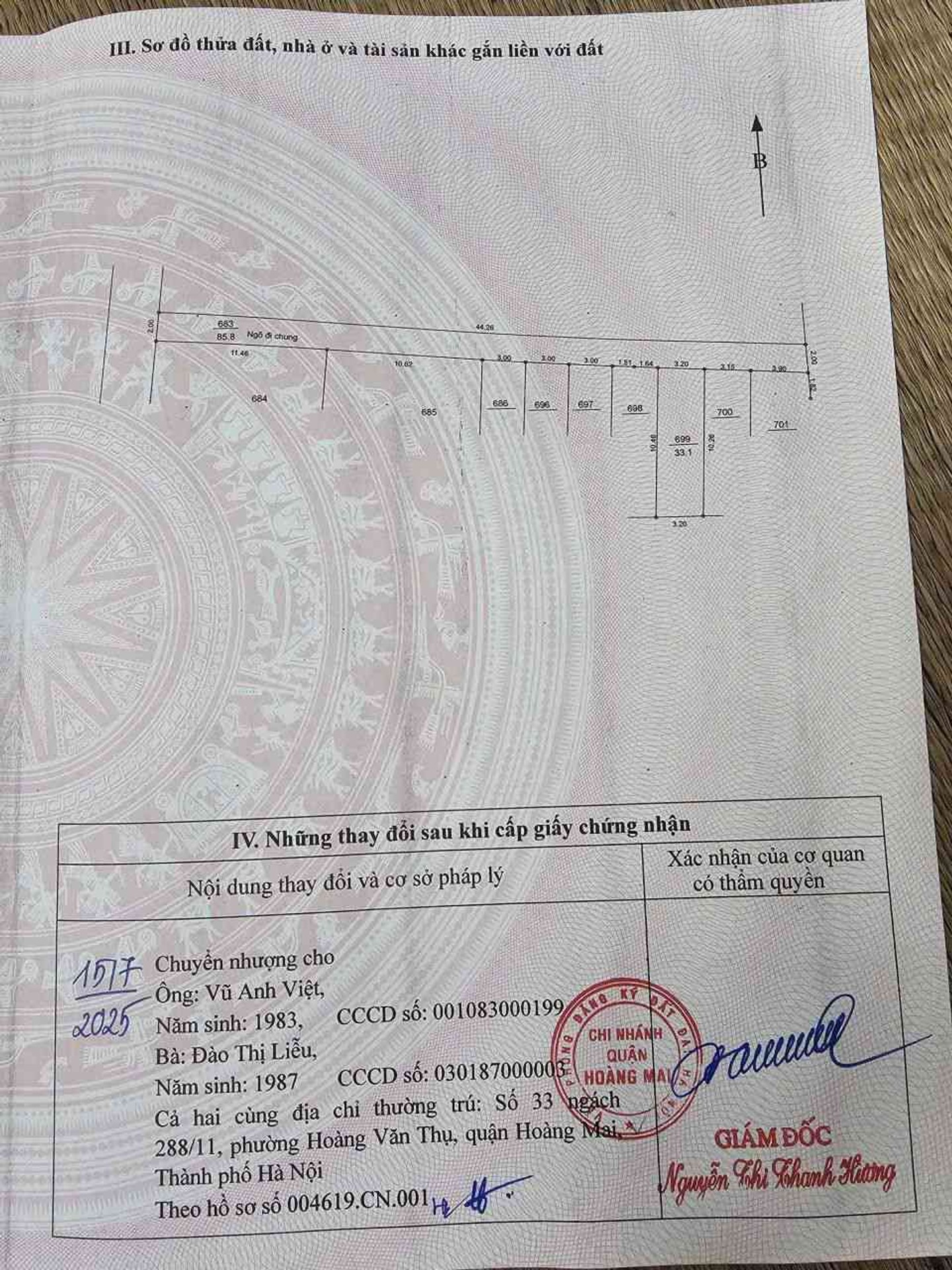 Bán nhà Thanh Lân - diện tích 33m2 5 tầng - Nhà mới đẹp long lanh - giá 7,5 tỷ