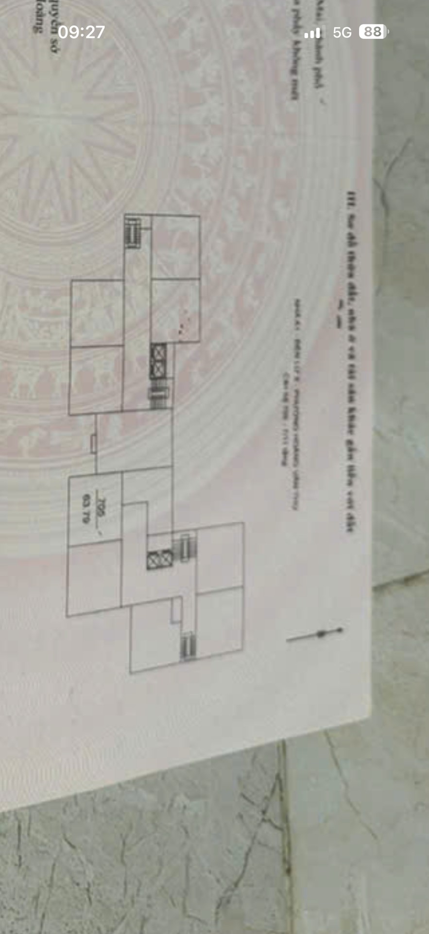 Bán nhà A1.p705 - diện tích 64m2 1 tầng - Nhà đẹp ở ngay - giá 5,3 tỷ