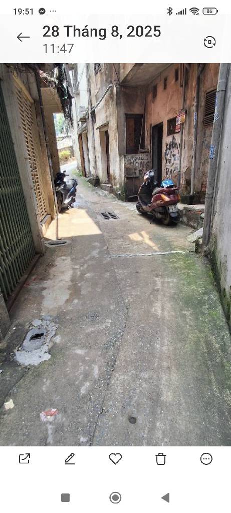 Bán nhà Minh Khai - diện tích 37m2 2 tầng - 1 mặt phố, 1 mặt ngõ - giá 6,4 tỷ