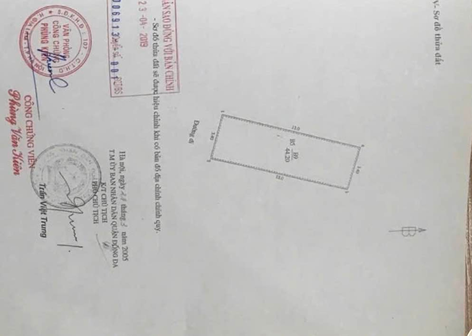 Bán nhà Trung Phụng - diện tích 45m2 6 tầng - Ô tô vào nhà - giá 25,5 tỷ