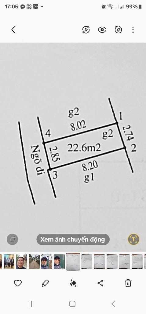 Bán nhà Kim Giang - diện tích 23m2 1 tầng - gần ô tô - giá 1,95 tỷ