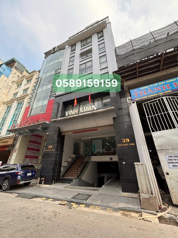 Bán nhà Trần Quốc Toản - diện tích 250m2 11 tầng - Tòa nhà cao tầng mặt phố VIP - giá 250 tỷ