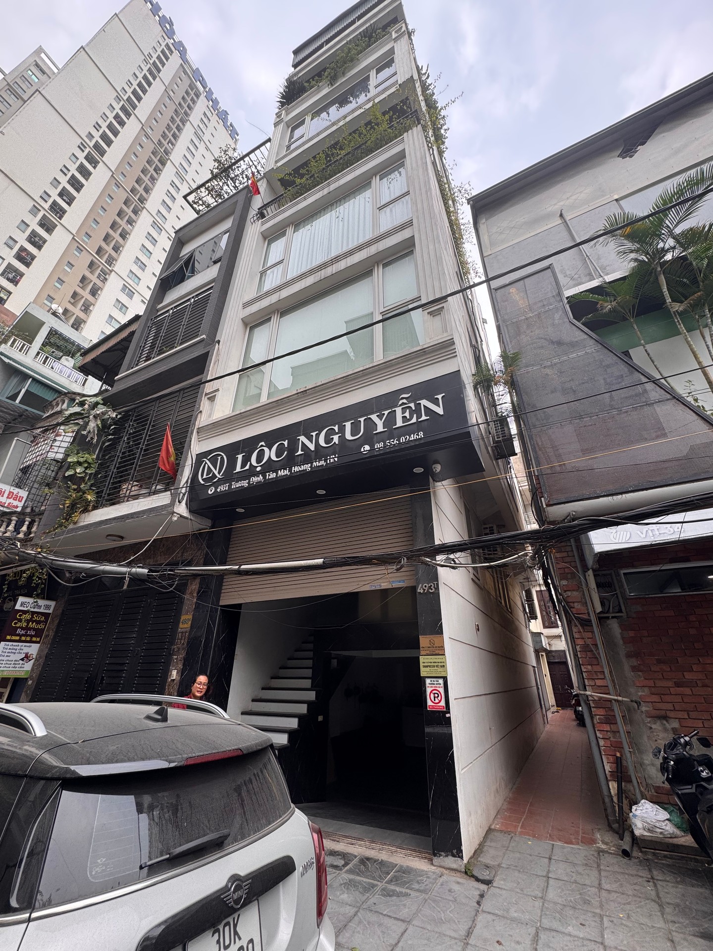 Bán nhà Trương Định - diện tích 70m2 8 tầng - Lô góc 2 mặt thoáng - giá 29,8 tỷ