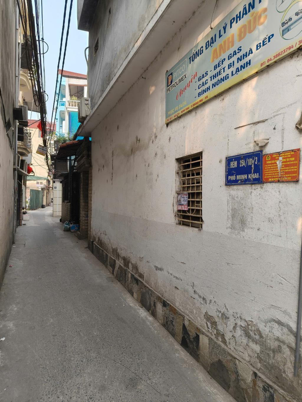 Bán nhà Minh Khai - diện tích 31m2 1 tầng - đất vuông đẹp - giá 4 tỷ