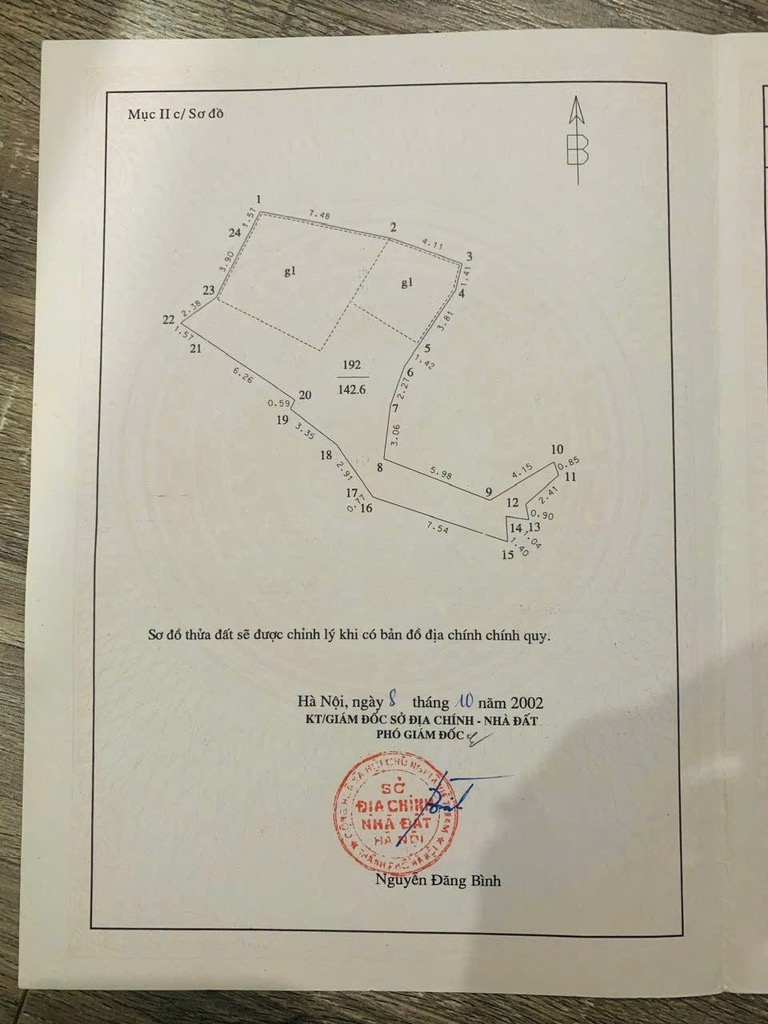 Bán nhà Trung Tiền - diện tích 160m2 1 tầng - Nhà cấp 4 cũ, đã xuống cấp - giá 29 tỷ