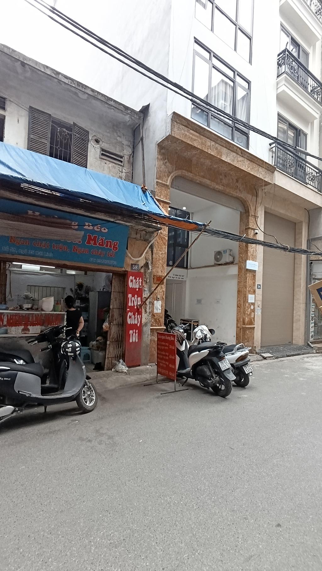 Bán nhà Cát Linh - diện tích 66m2 1 tầng - Ngõ ô tô tránh - giá 14,7 tỷ