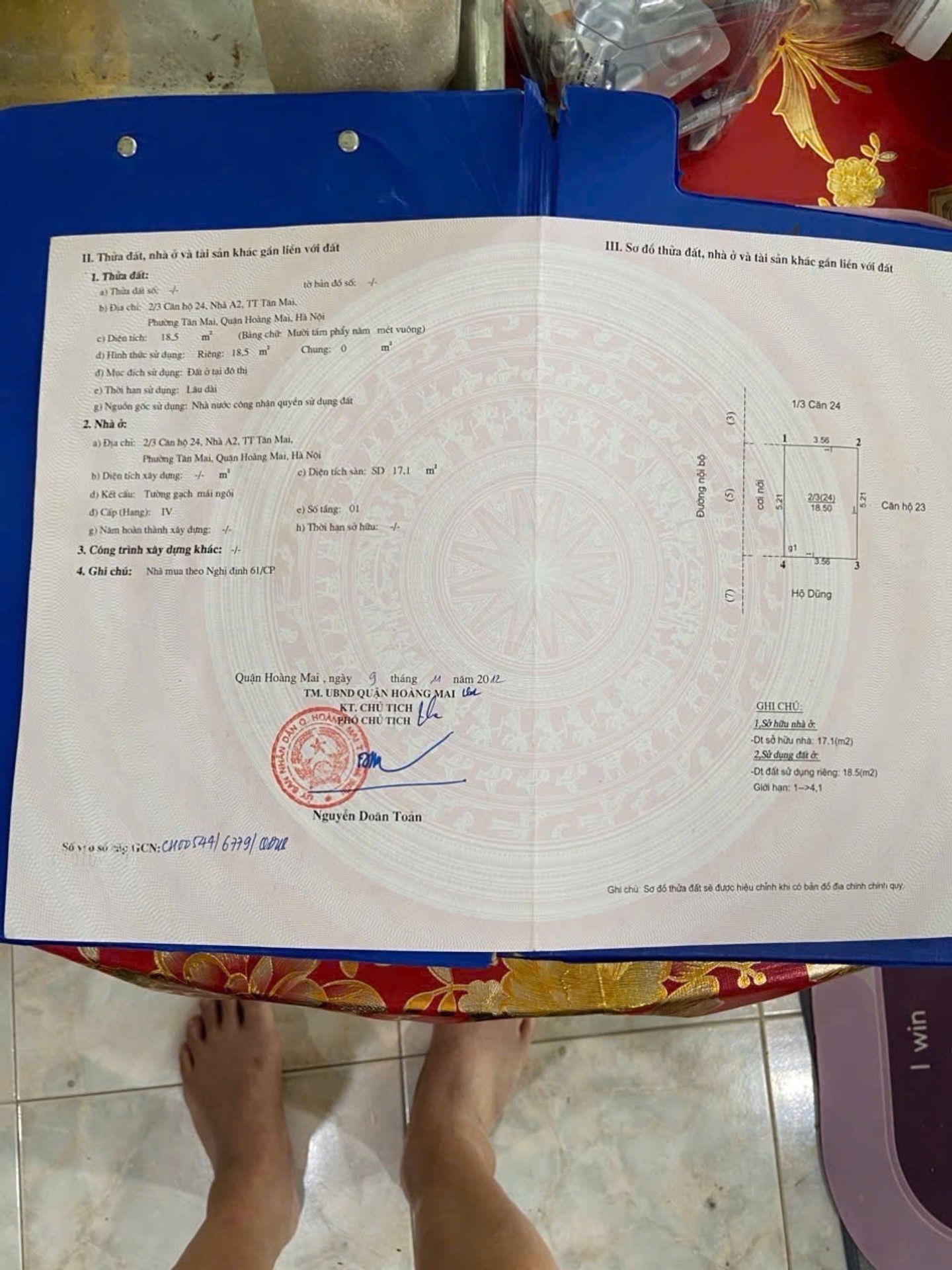 Bán nhà Tân Mai - diện tích 45m2 4 tầng - Nhà mặt ngõ ô tô tránh - giá 12 tỷ