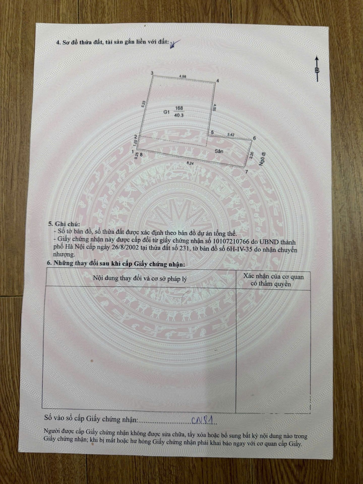 Bán nhà Thanh Nhàn - diện tích 41m2 6 tầng - Nhà xây mới có GPXD - giá 15,6 tỷ