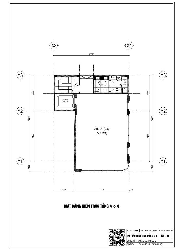 Bán nhà Tô Vĩnh Diện - diện tích 113m2 9 tầng - Mặt phố, lô góc - giá 70 tỷ