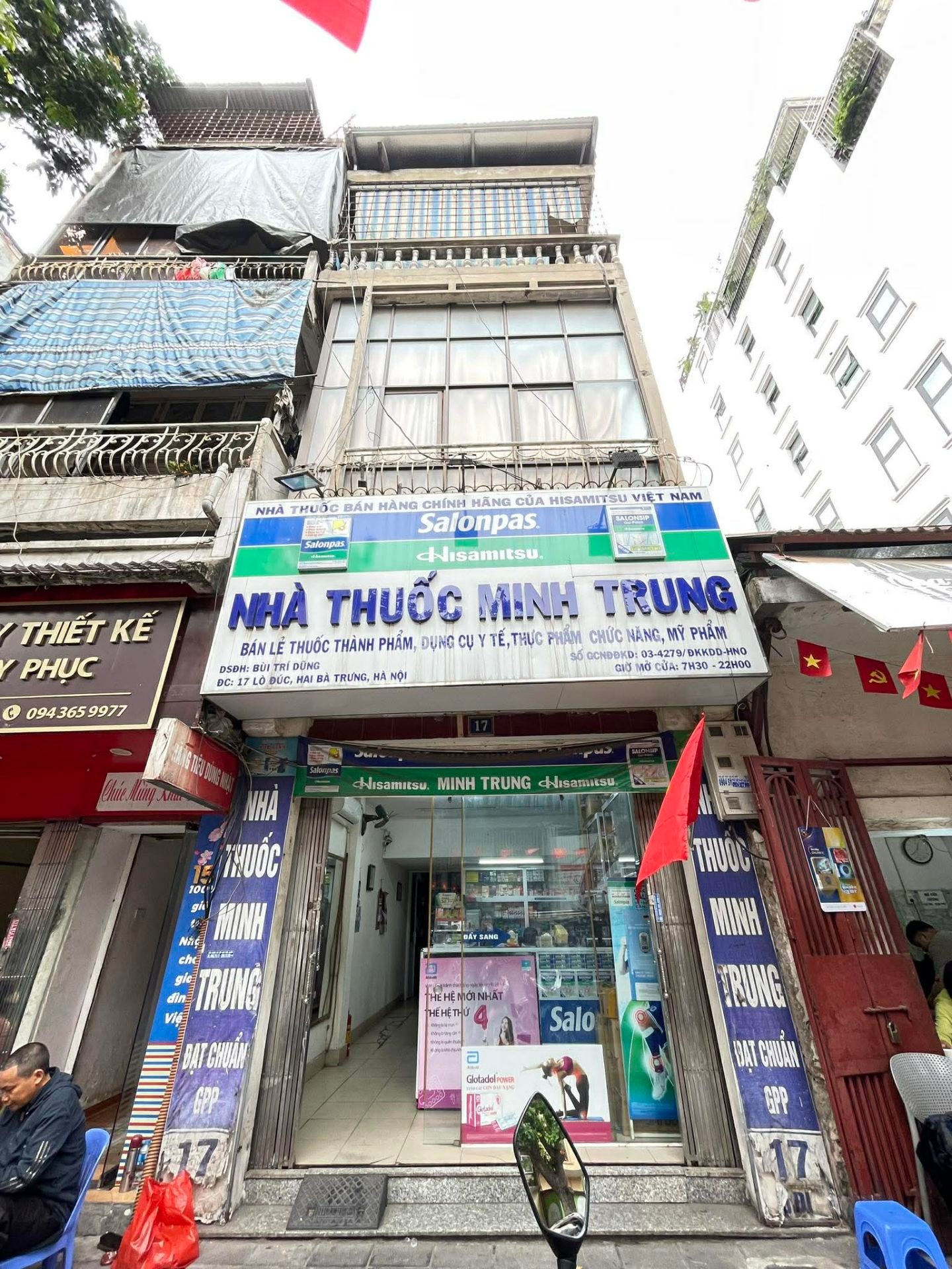 Bán nhà Lò Đúc - diện tích 119m2 3 tầng - mặt tiền 4,2m - giá 105 tỷ