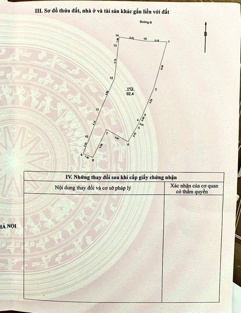 Bán nhà Lương Sử C - diện tích 92.4m2 6 tầng - Ô tô vào nhà - giá 33 tỷ