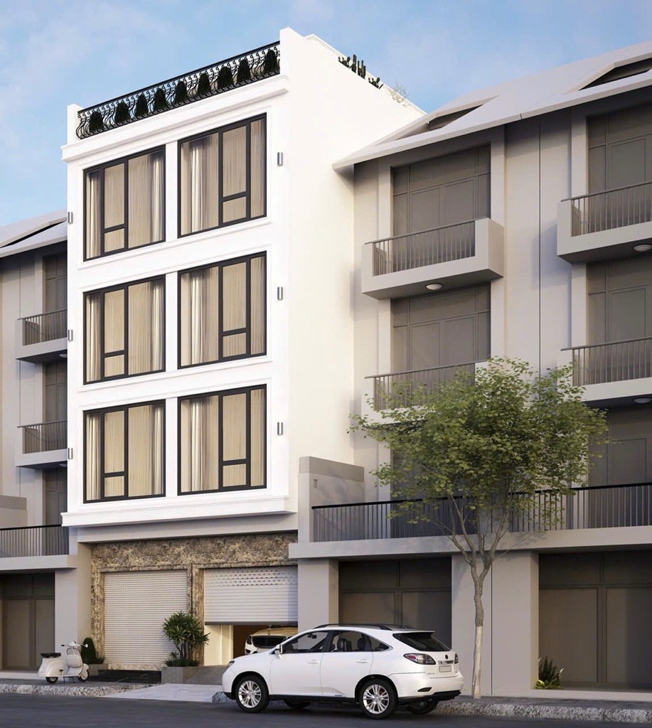 Bán nhà Lương Sử C - diện tích 92.4m2 6 tầng - Ô tô vào nhà - giá 33 tỷ