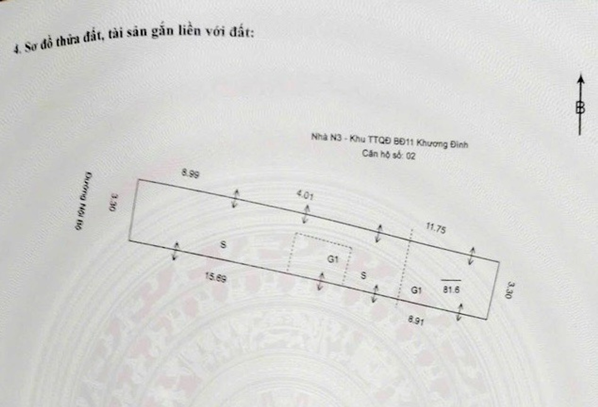 Bán nhà Bùi Xương Trạch - diện tích 82m2 3 tầng - ô tô tránh - giá 18,5 tỷ
