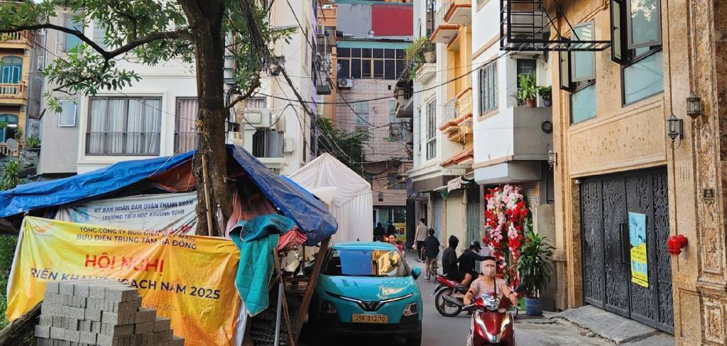 Bán nhà Khương Hạ - diện tích 86.3m2 5 tầng - Ô tô đỗ cửa - giá 25 tỷ