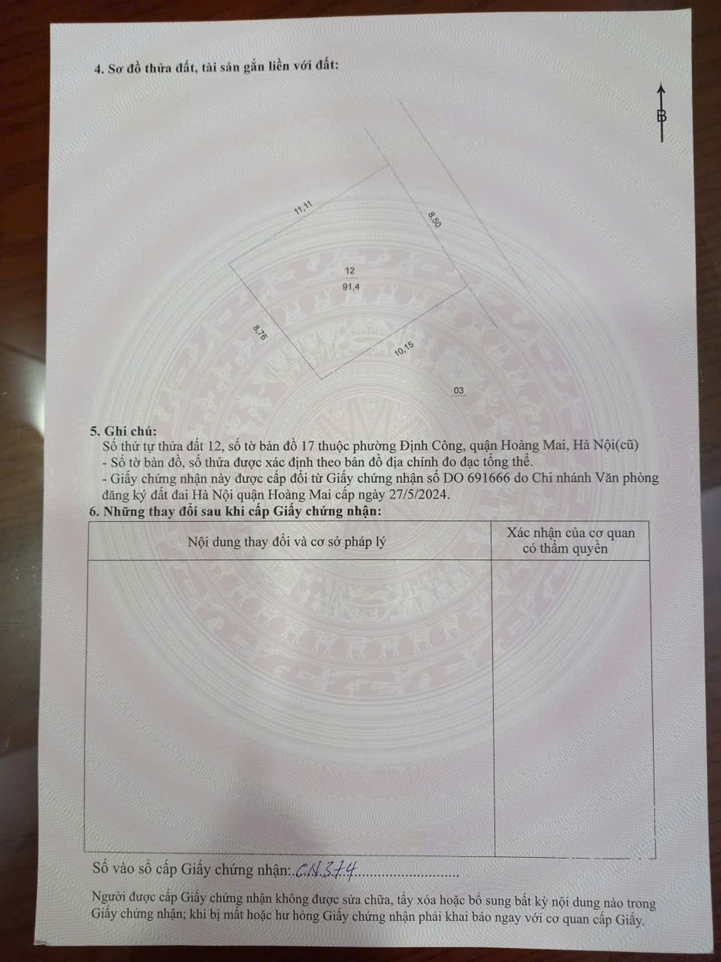 Bán nhà Trần Điền - diện tích 92m2 7 tầng - Mặt tiền đẹp - giá 30 tỷ