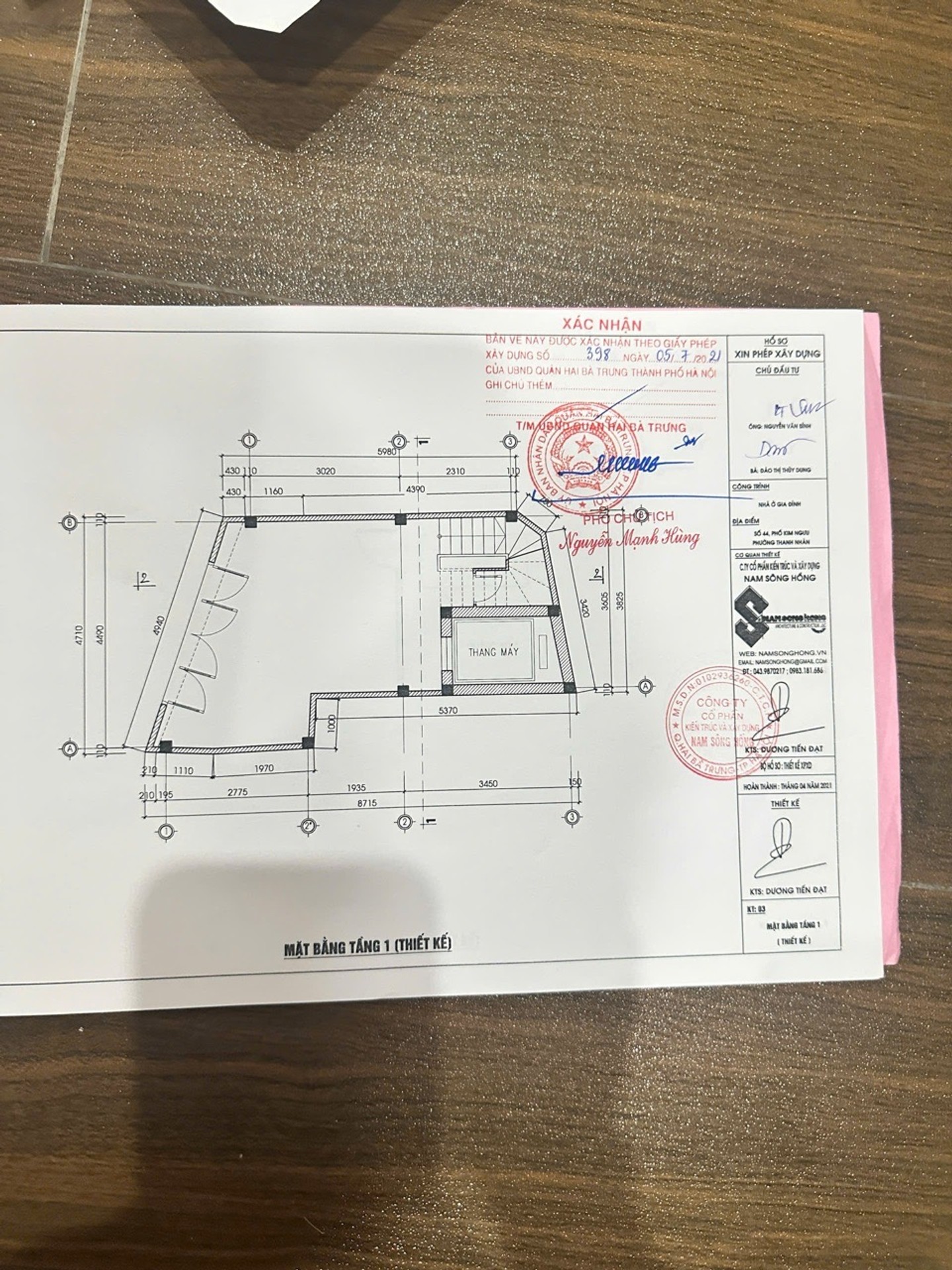 Bán nhà Kim Ngưu - diện tích 31m2 5 tầng - Ô tô tránh - giá 19,5 tỷ