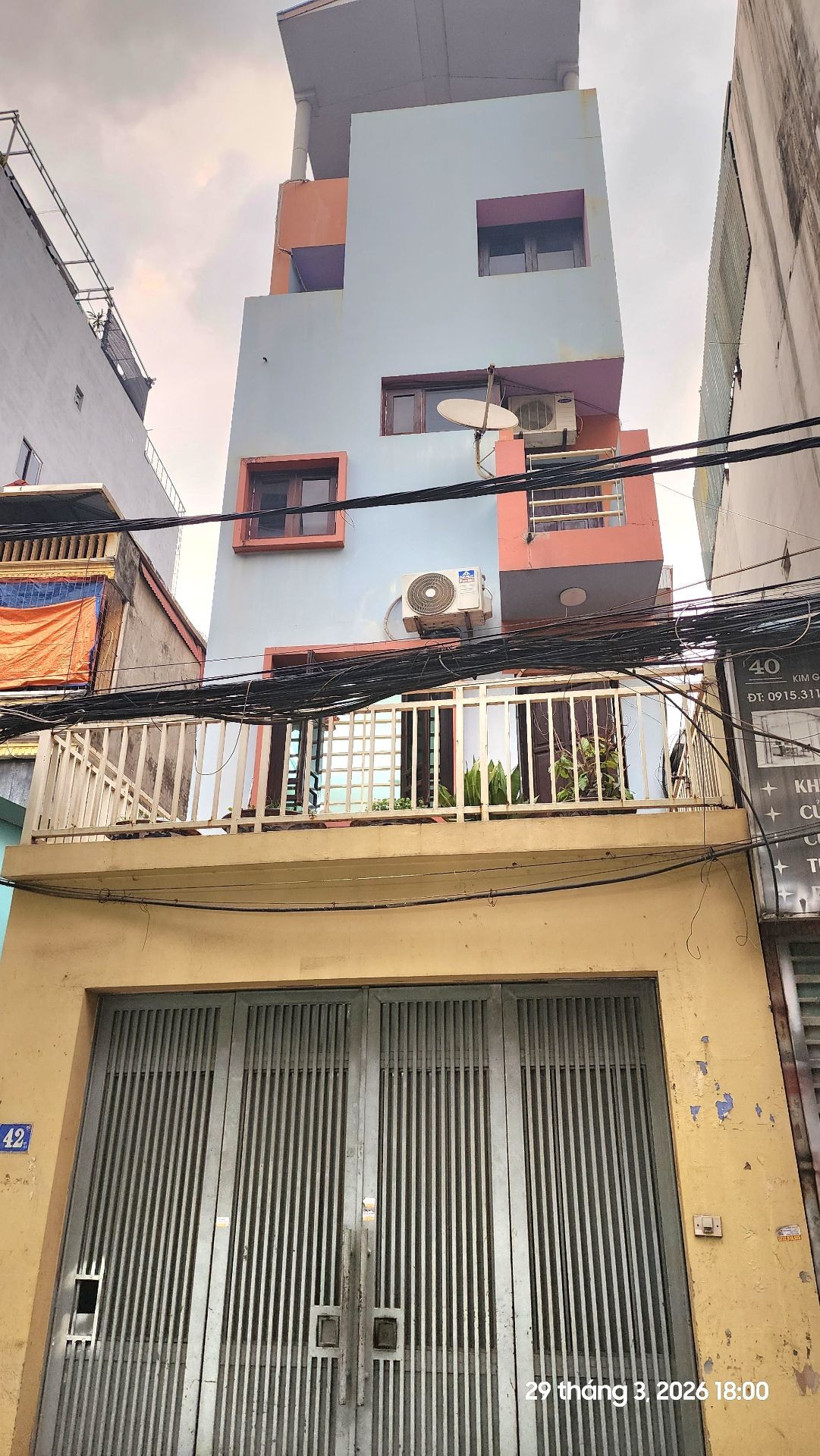 Bán nhà Kim Giang - diện tích 69m2 5 tầng - Mặt ngõ thông, kinh doanh đỉnh - giá 22 tỷ