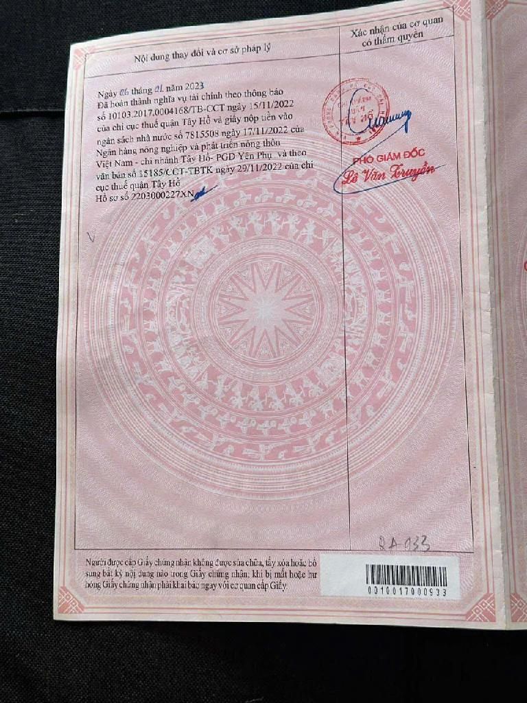 Bán nhà Xuân Diệu - diện tích 51.7m2 4 tầng - Ngõ 4 ô tô tránh - giá 37 tỷ