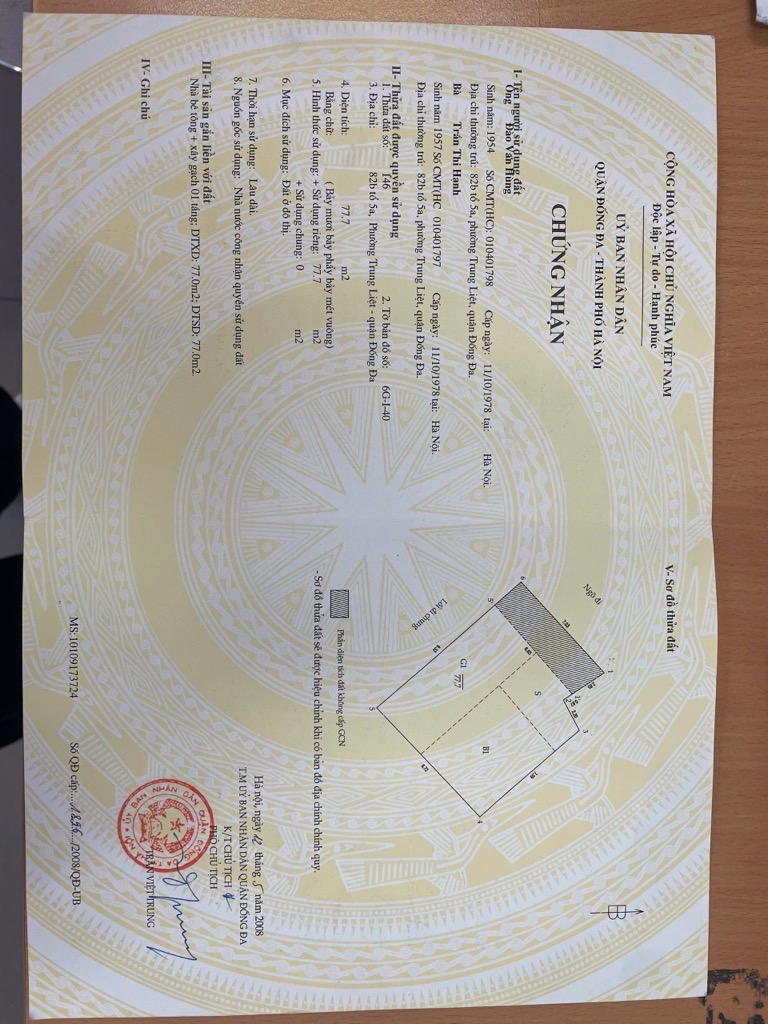 Bán nhà Nguyễn Văn Tuyết - diện tích 96,5m2 8 tầng - Lô góc 2 mặt thoáng - giá 75 tỷ