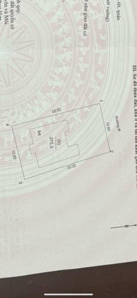 Bán nhà Bán đảo Linh Đàm - diện tích 275.3m2 4 tầng - Thoáng trước, sau - giá 90 tỷ