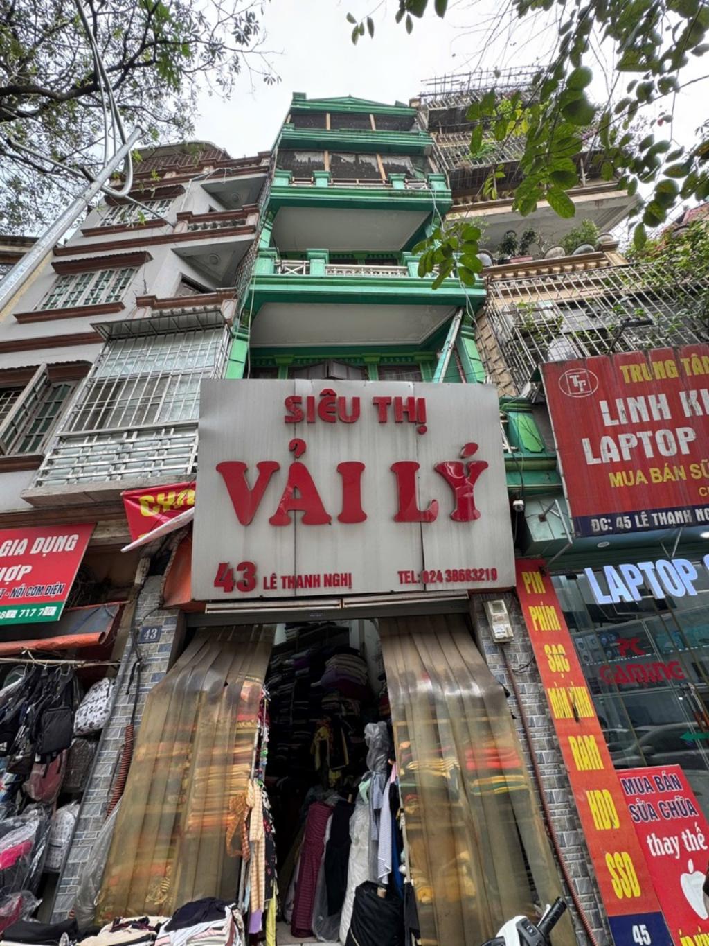 Bán nhà Lê Thanh Nghị - diện tích 55m2 5 tầng - Ô TÔ TRÁNH - giá 26 tỷ