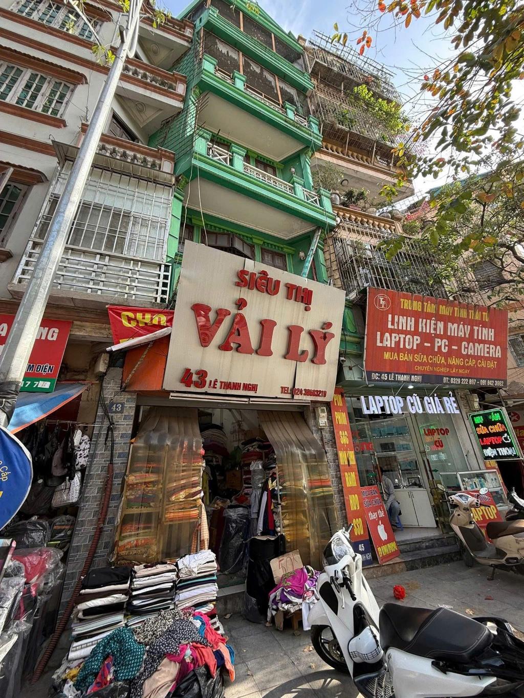 Bán nhà Lê Thanh Nghị - diện tích 55m2 5 tầng - Ô TÔ TRÁNH - giá 26 tỷ