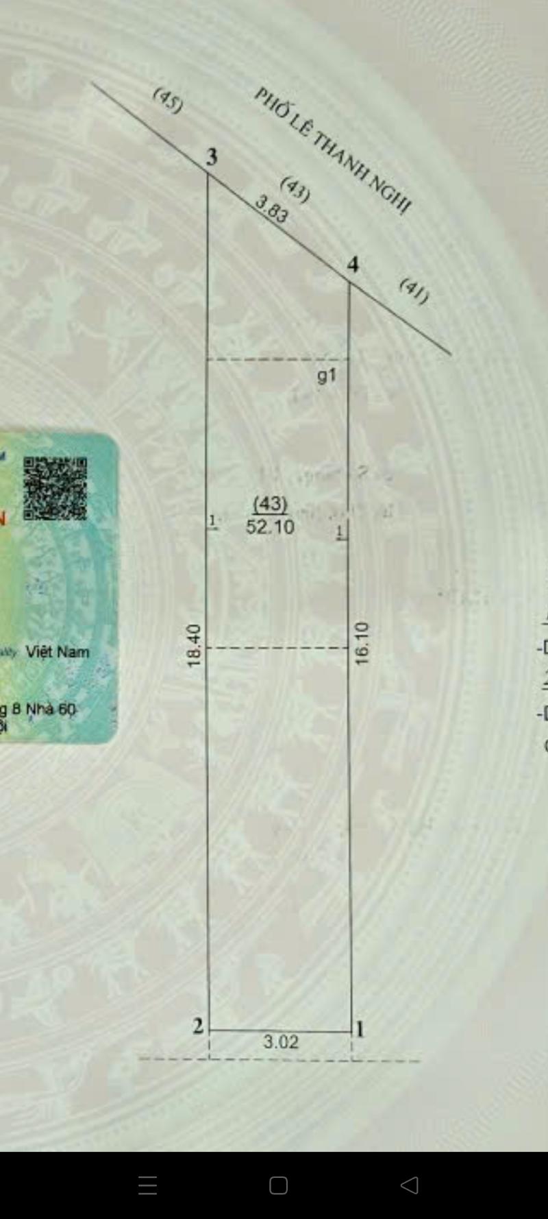 Bán nhà Lê Thanh Nghị - diện tích 55m2 5 tầng - Ô TÔ TRÁNH - giá 26 tỷ