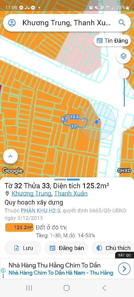 Bán nhà Vương Thừa Vũ - diện tích 123m2 7 tầng - DÒNG TIỀN SÁT PHỐ - giá 36 tỷ