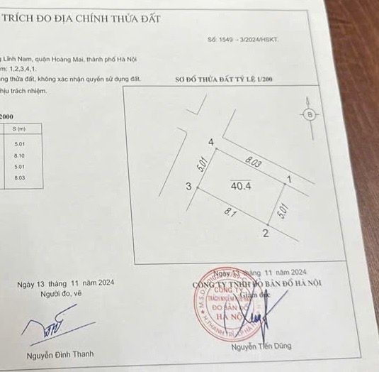 Bán nhà Nam Dư - diện tích 50m2 4 tầng - Lô góc hiếm - giá 6,1 tỷ