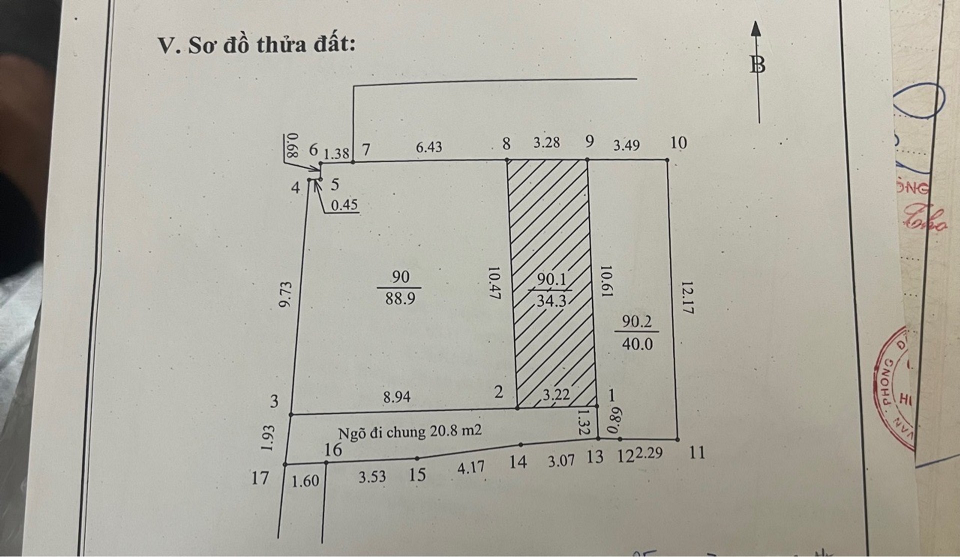 Bán nhà Hoàng Mai - diện tích 89m2 2 tầng - gần ô tô - giá 18,8 tỷ