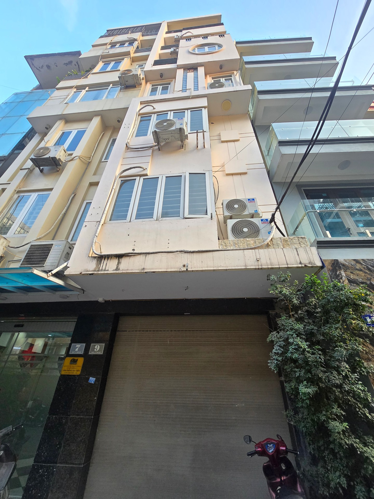 Bán nhà Thái Hà - diện tích 103m2 7 tầng - Ô TÔ TRÁNH - giá 58 tỷ