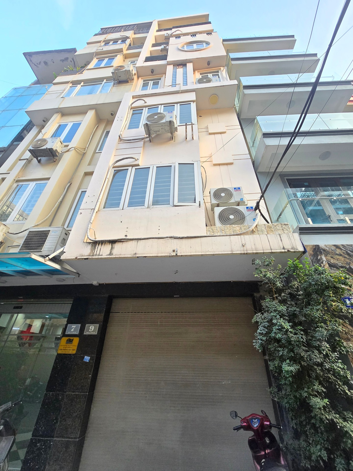 Bán nhà Thái Hà - diện tích 103m2 7 tầng - Ô TÔ TRÁNH - giá 58 tỷ