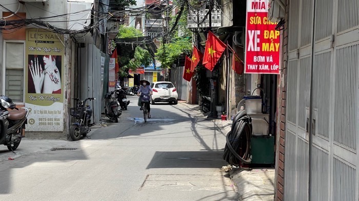 Bán nhà Hoàng Văn Thái - diện tích 96m2 6 tầng - ô tô tải đỗ cửa - giá 35 tỷ