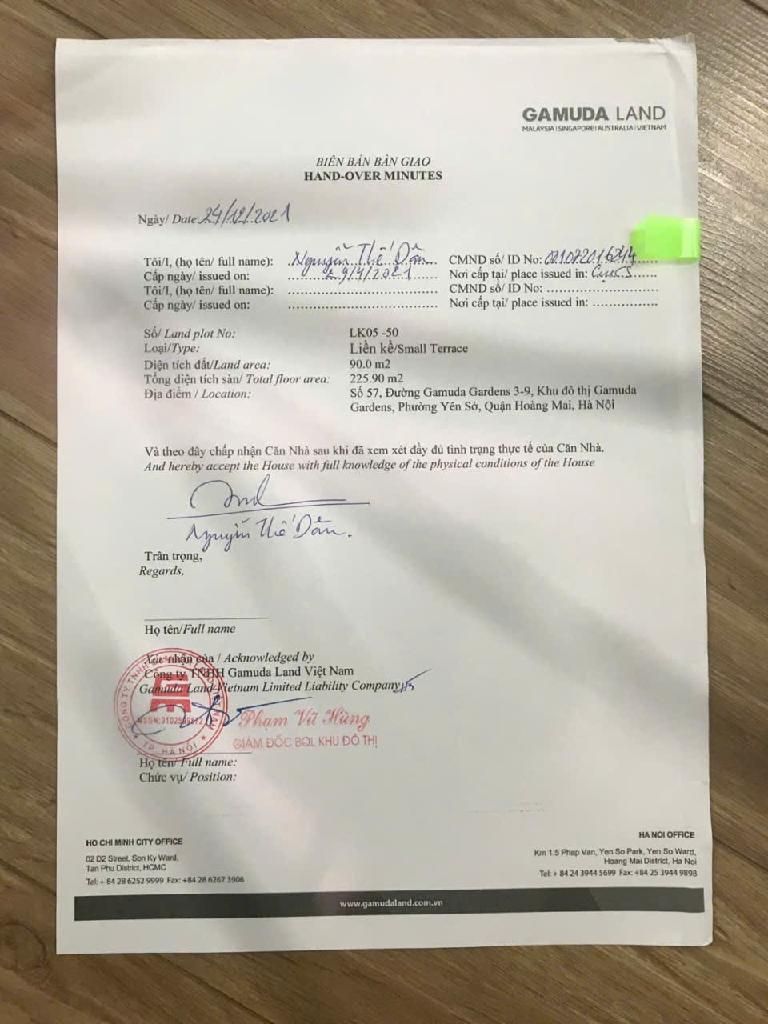 Bán nhà Gamuda Gardens - diện tích 90m2 4 tầng - ô tô tránh - giá 29,5 tỷ