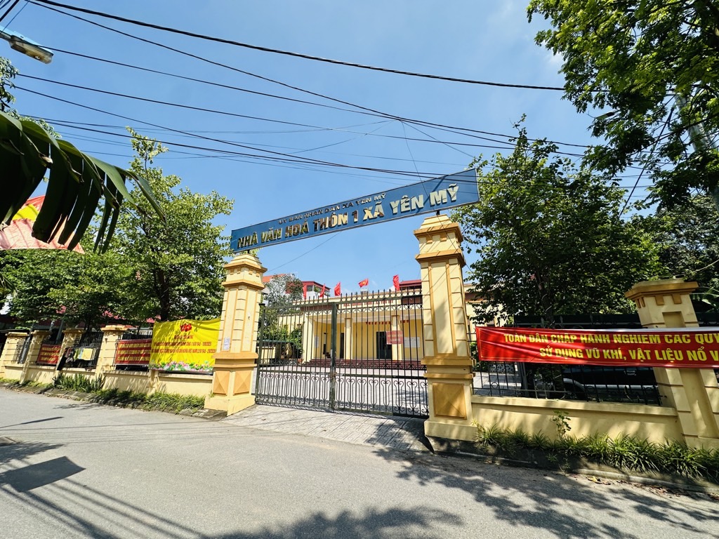 Bán nhà Yên Mỹ - diện tích 416m2 0 tầng - Đất 44 tỷ