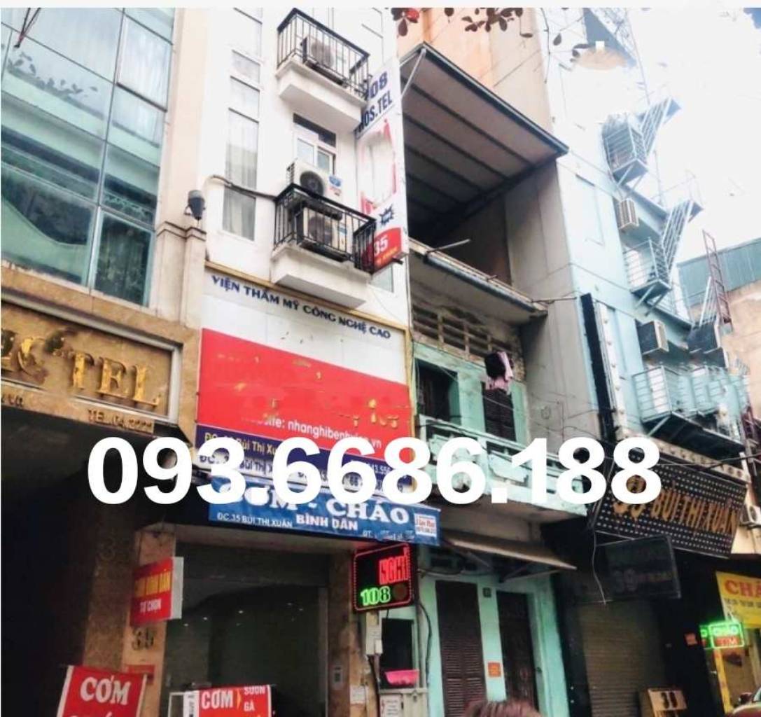 Bán nhà Bùi Thị Xuân - diện tích 79m2 7 tầng - Thang máy - giá 44,5 tỷ