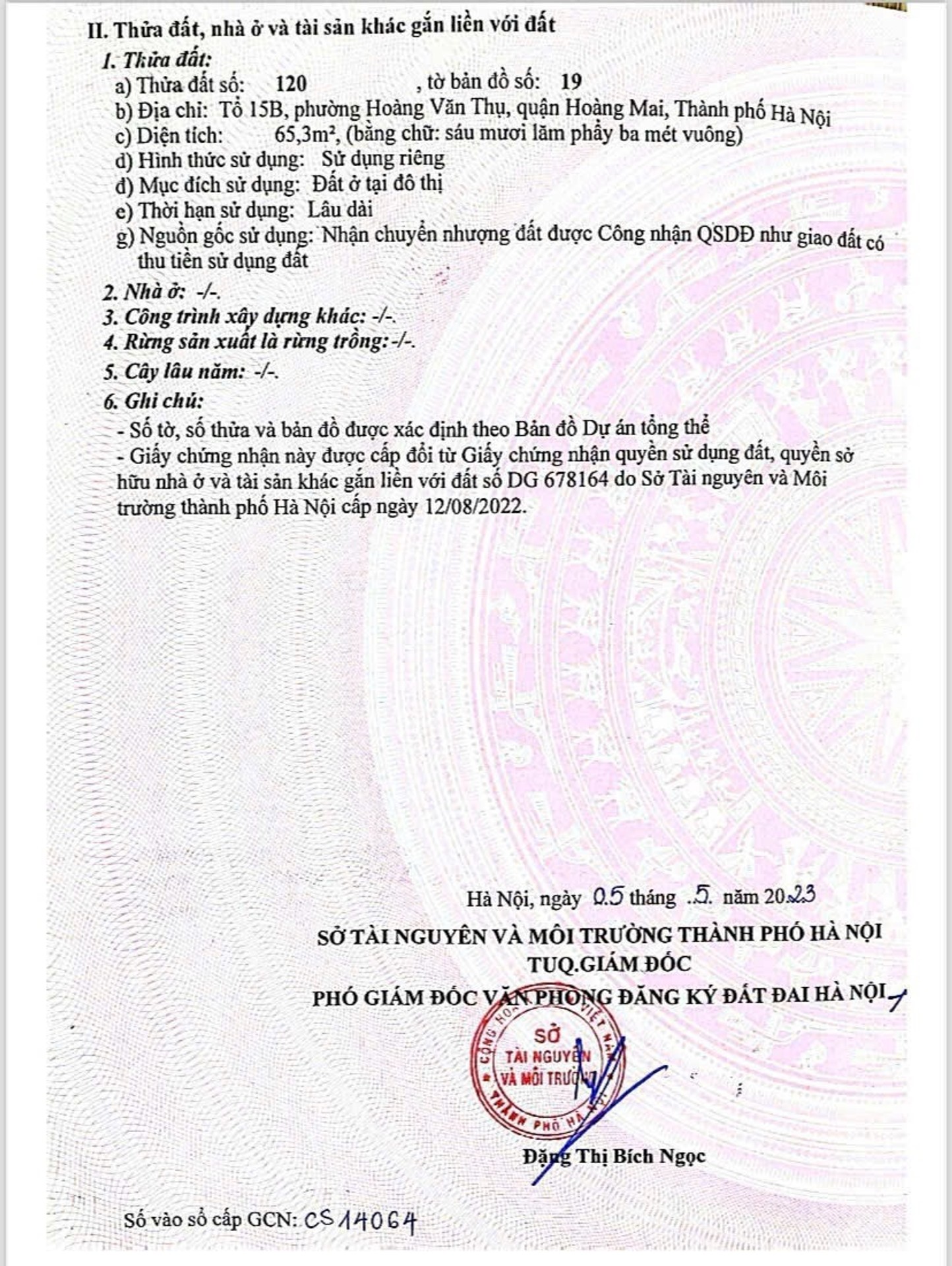 Bán nhà Hoàng Mai - diện tích 65m2 1 tầng - Ô TÔ TRÁNH - giá 16 tỷ