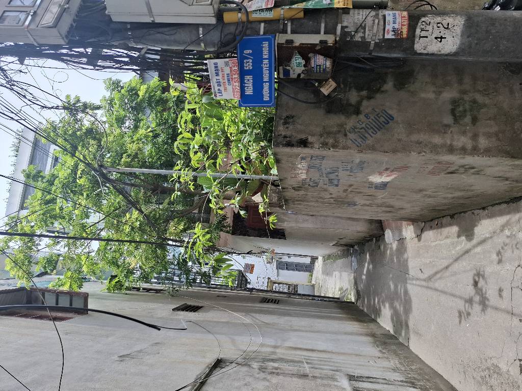 Bán nhà Nguyễn Khoái - diện tích 231m2 1 tầng - đất gần chợ - giá 17 tỷ