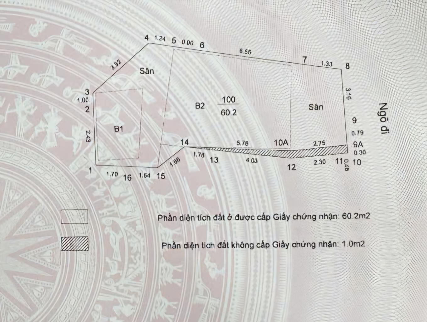 Bán nhà Đê Tô Hoàng - diện tích 60m2 7 tầng - Thang máy - giá 17 tỷ