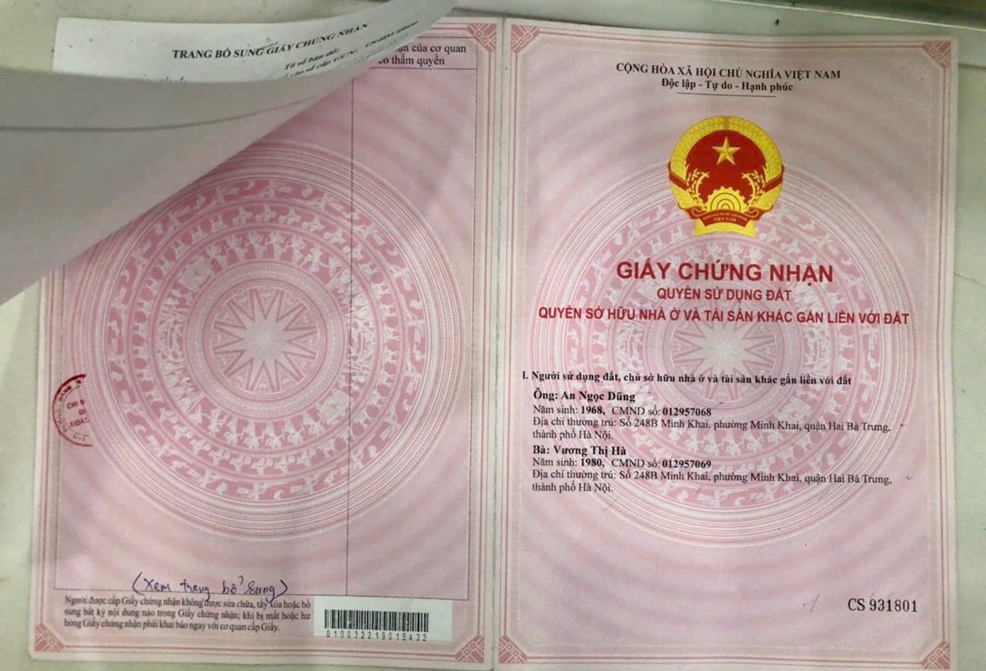 Bán nhà Hoàng Mai - diện tích 48m2 5 tầng - gần ô tô - giá 10,8 tỷ