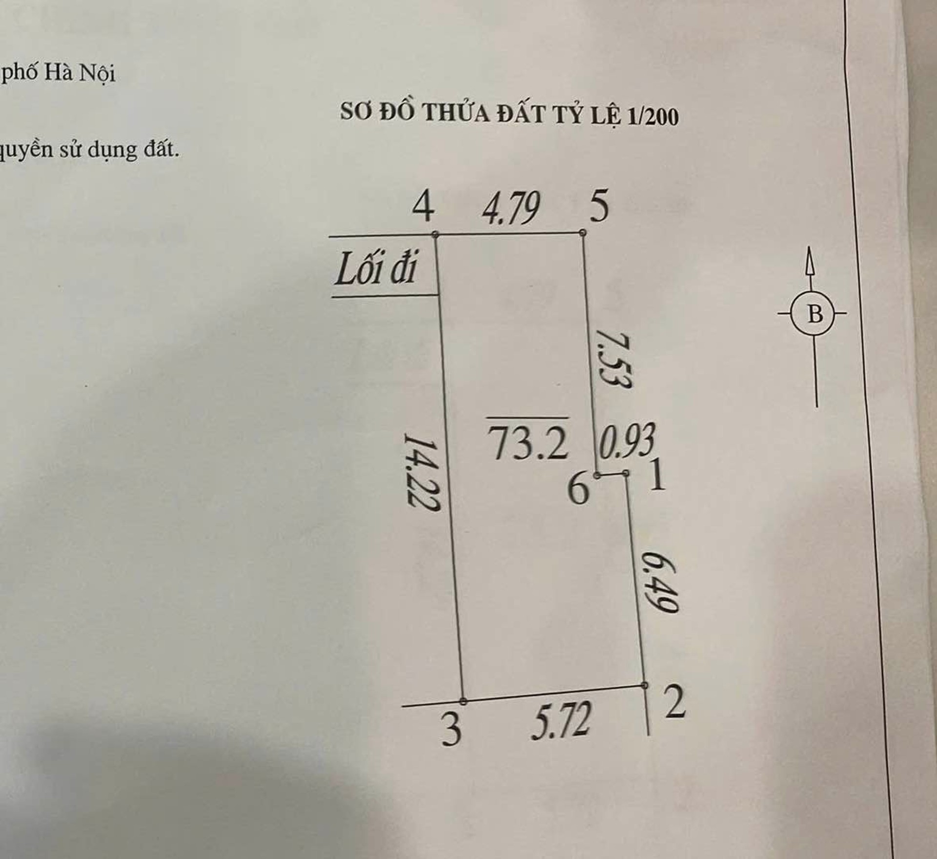 Bán nhà Nguyễn Chính - diện tích 73m2 5 tầng - Tập thể tầng 2 - giá 3,3 tỷ