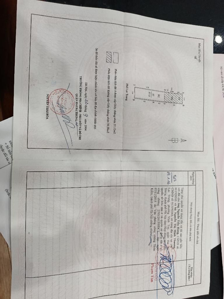 Bán nhà Lạc Trung - diện tích 57m2 3 tầng - Ô tô tránh - giá 45,5 tỷ