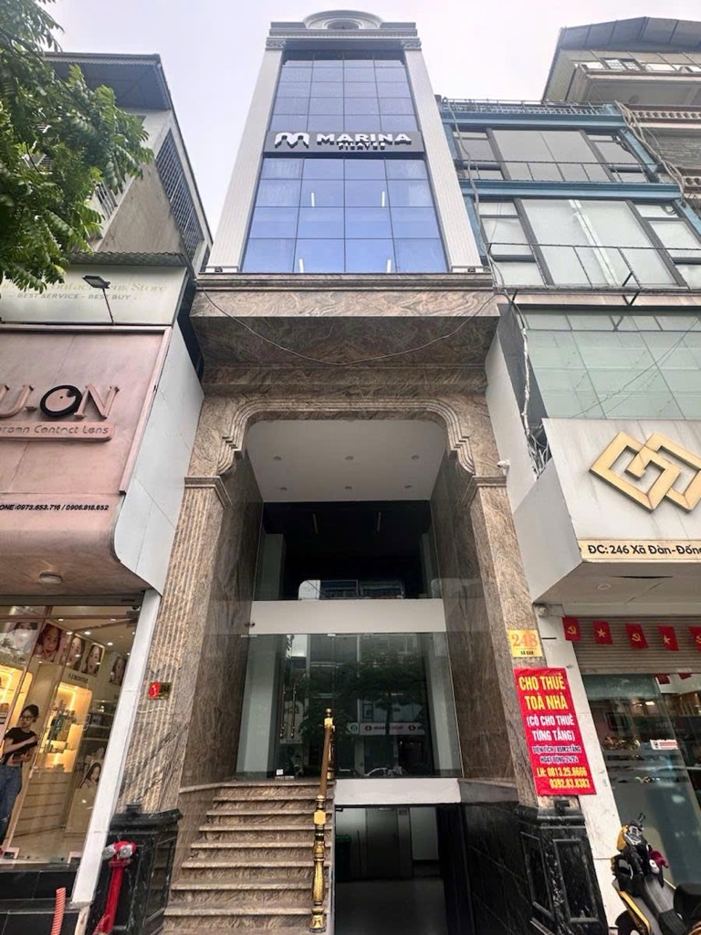 Bán nhà Xã Đàn - diện tích 185m2 10 tầng - Lô góc 2 mặt thoáng - giá 165 tỷ