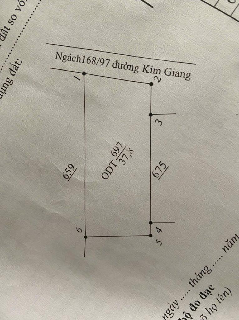 Bán nhà Kim Giang - diện tích 36m2 2 tầng - Ngõ thông ô tô tránh - giá 10,5 tỷ